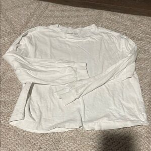 Universal Thread White Crew Neck Top